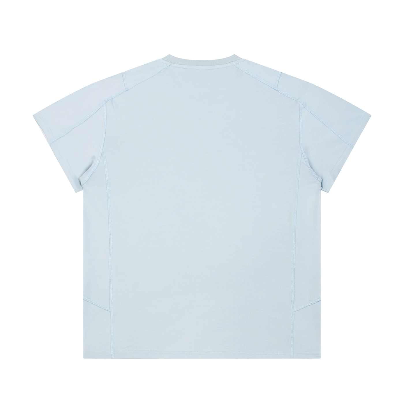 Unisex Contrast Stitch  Regular Fit T-Shirt