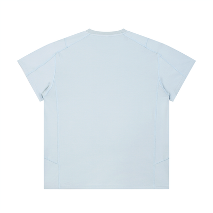 Unisex Contrast Stitch  Regular Fit T-Shirt