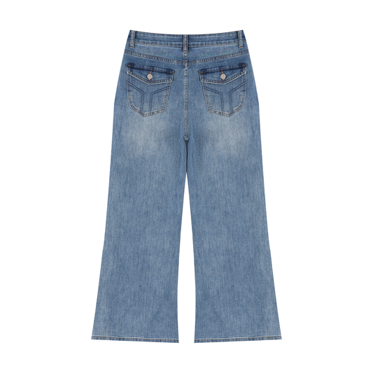 Sureru Washed Wide-Leg Pants – Premium Everyday Essential