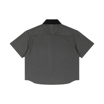 Sureru Lightweight Cropped Button Shirt – Relaxed Summer Essential