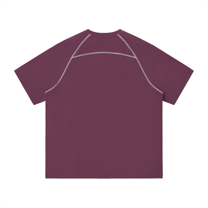 Unisex Contrast Stitch Raglan T-Shirt