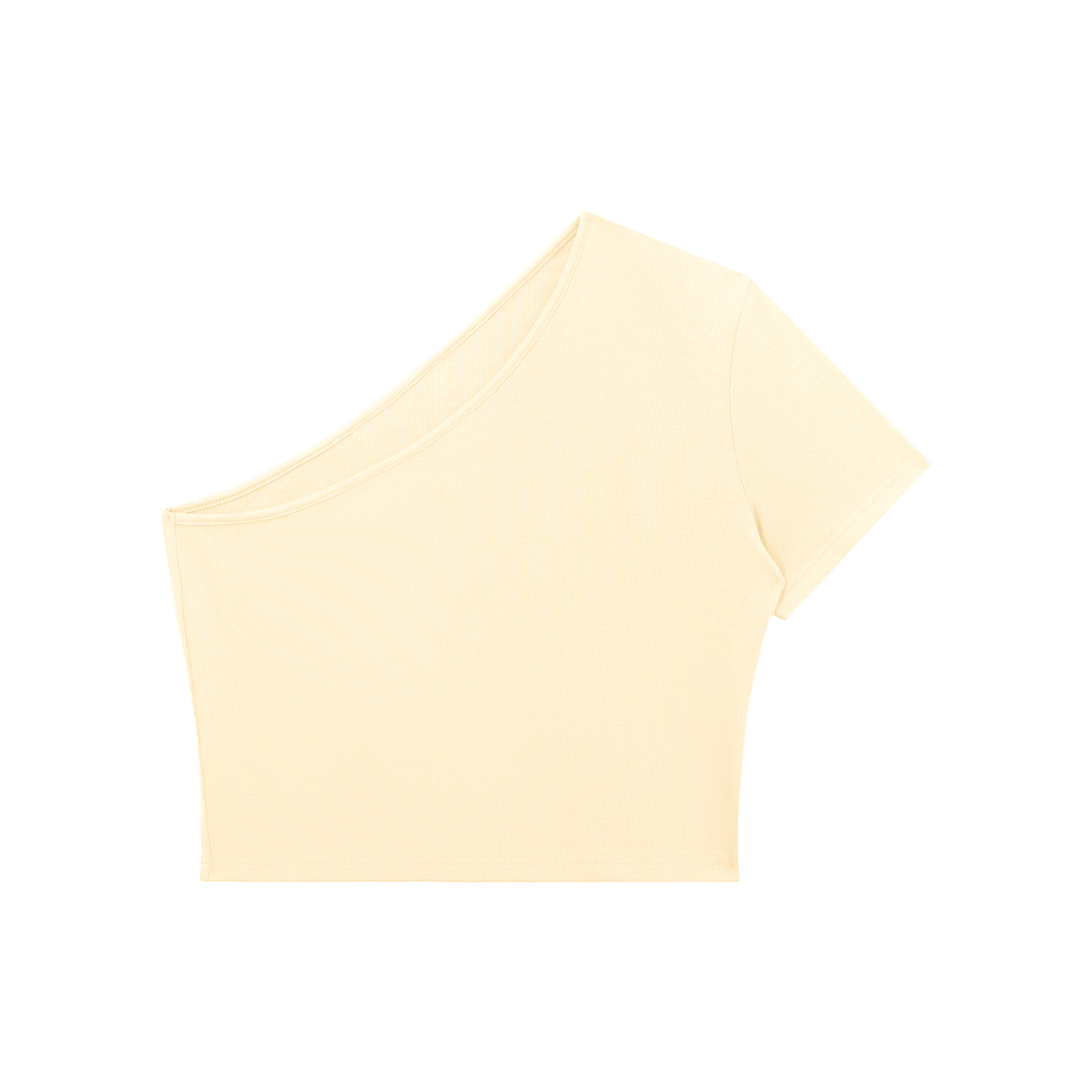 Women's One-Shoulder Crop T-Shirt