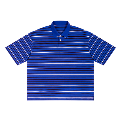 Sureru Oversized Cropped Polo – Modern Performance Streetwear