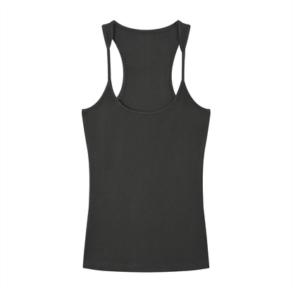 Slim Fit Ribbed Racerback Tank Top