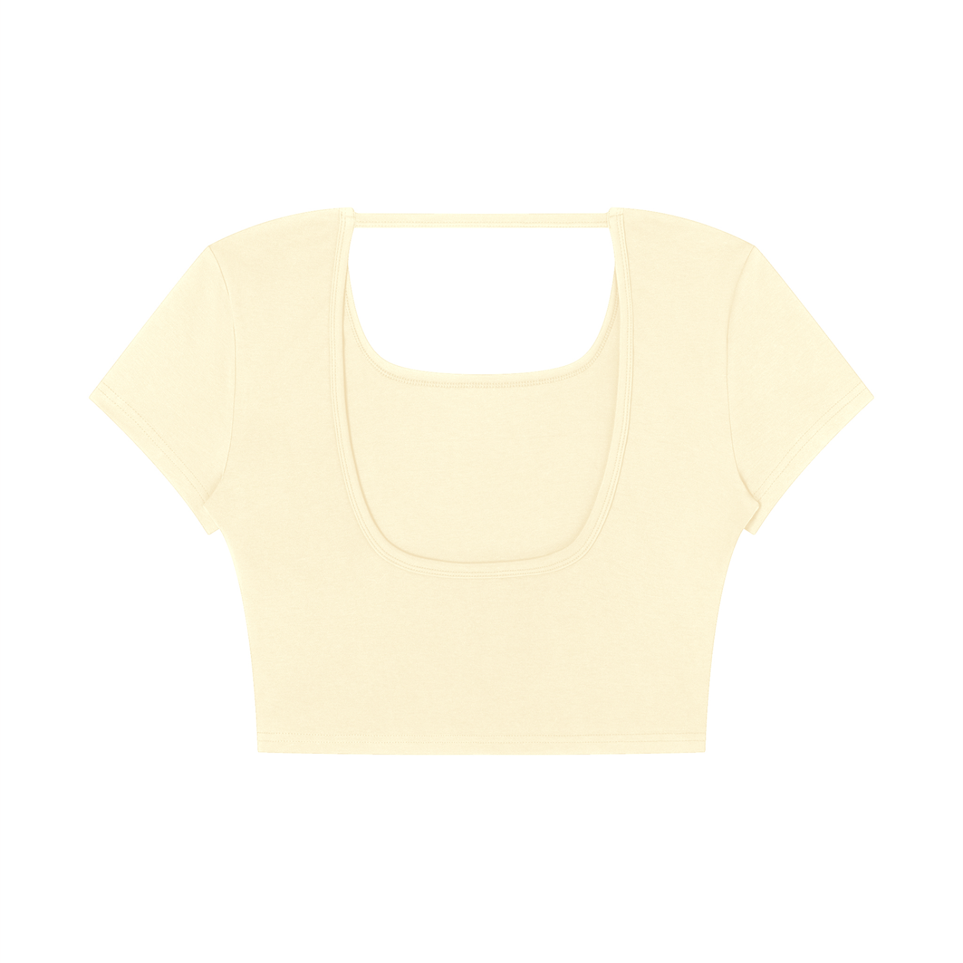 Women's Square Neck Crop T-Shirt