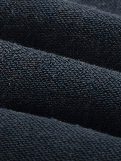 Snow Washed Raw Edge Cropped Sweatshirt