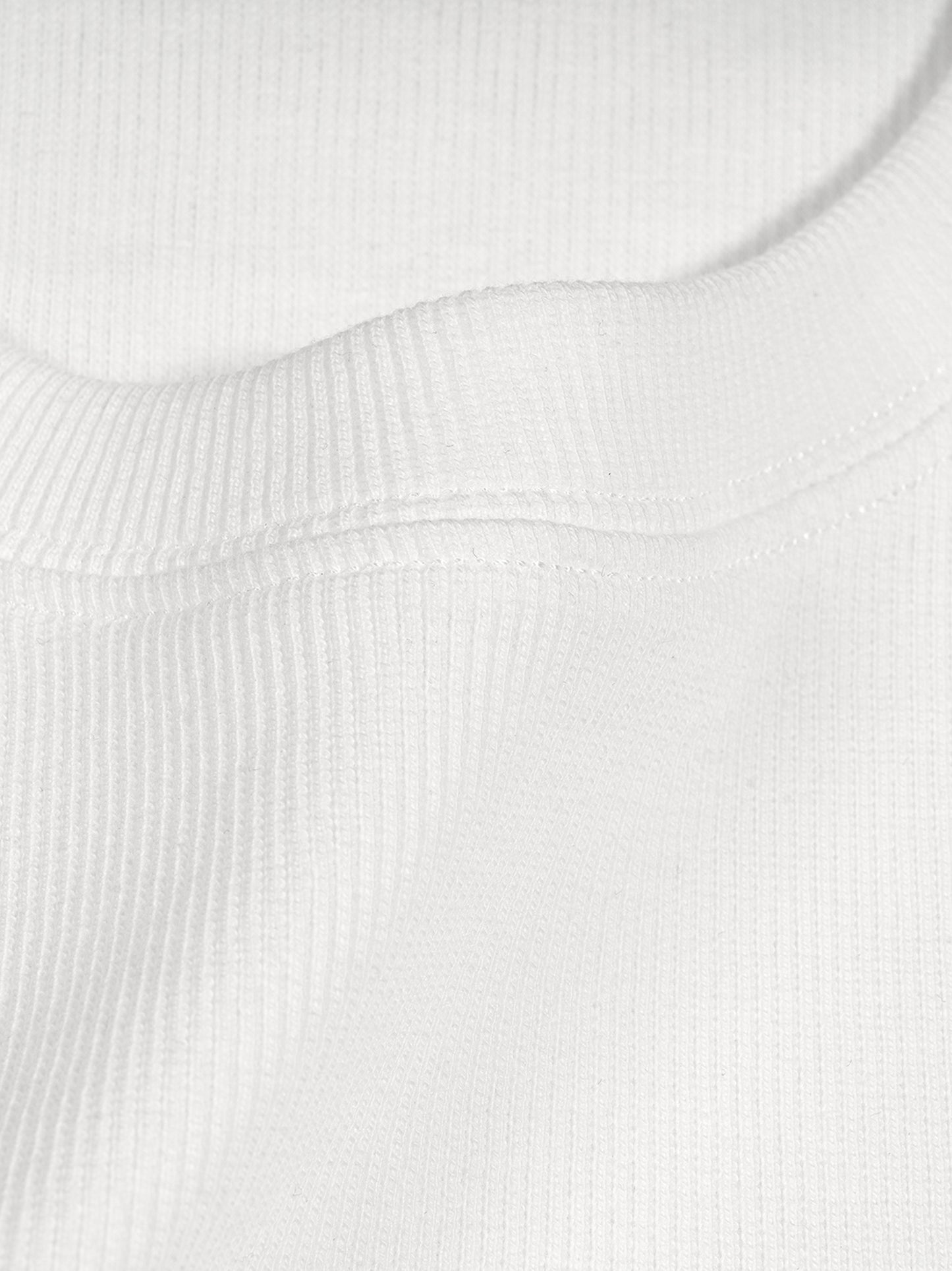 Men's Bodycon Ribbed Crop Top