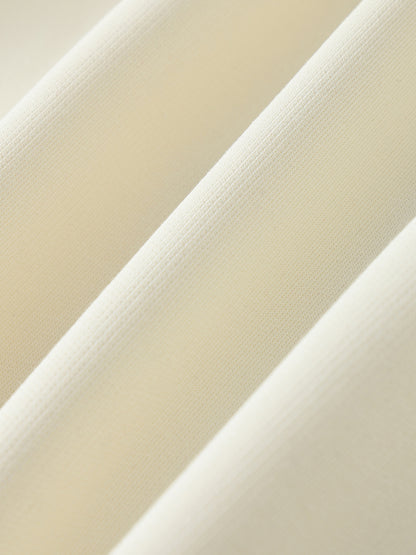 Striped Trim Zip-Up Hoodie