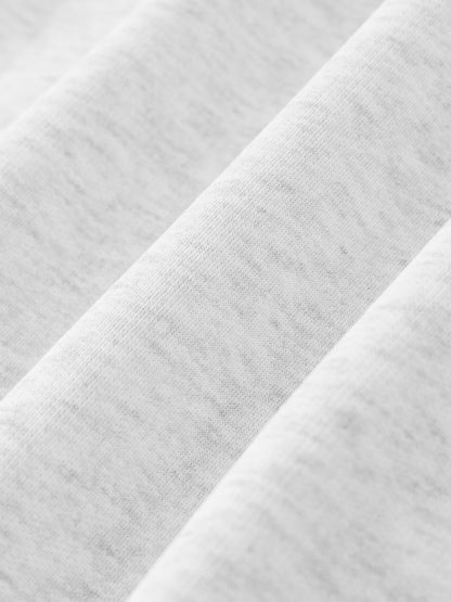 Contrast Piping Raglan Hoodie