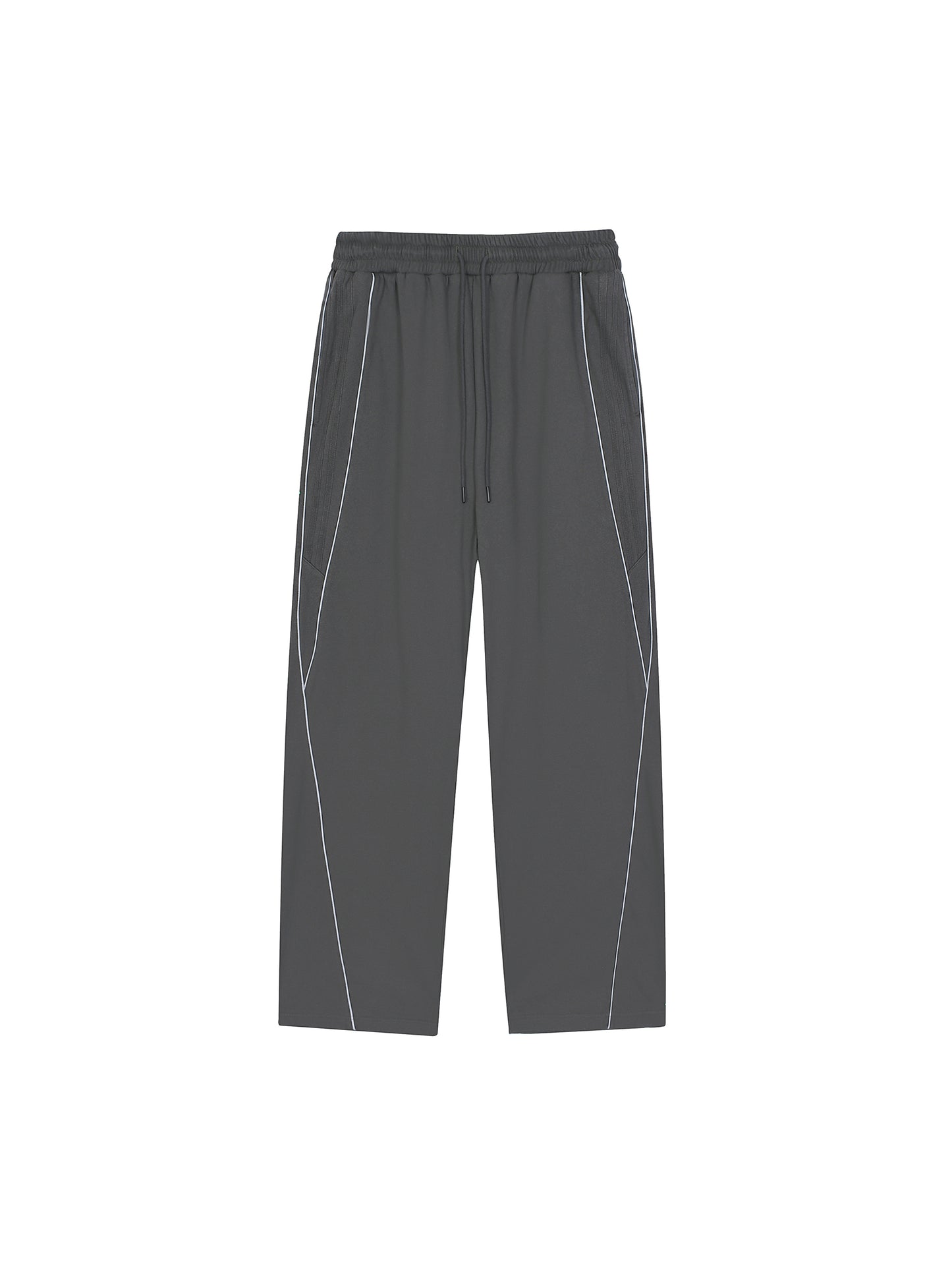 Reflection Striped Straight-Leg Sweatpants