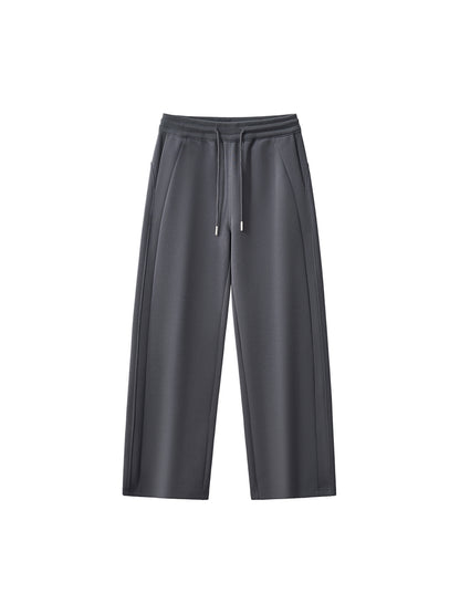 Essential Drawstring Straight-Leg Sweatpants