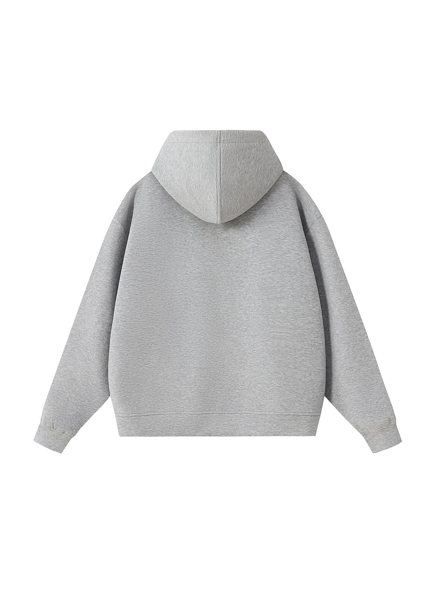 Essential Heavyweight High Neck  Zip-Up Hoodie