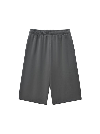 Relaxed Drawstring Three-quarter Sweatpants