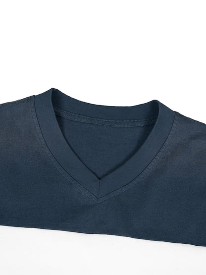 Sun Fade Color-Block T-Shirt