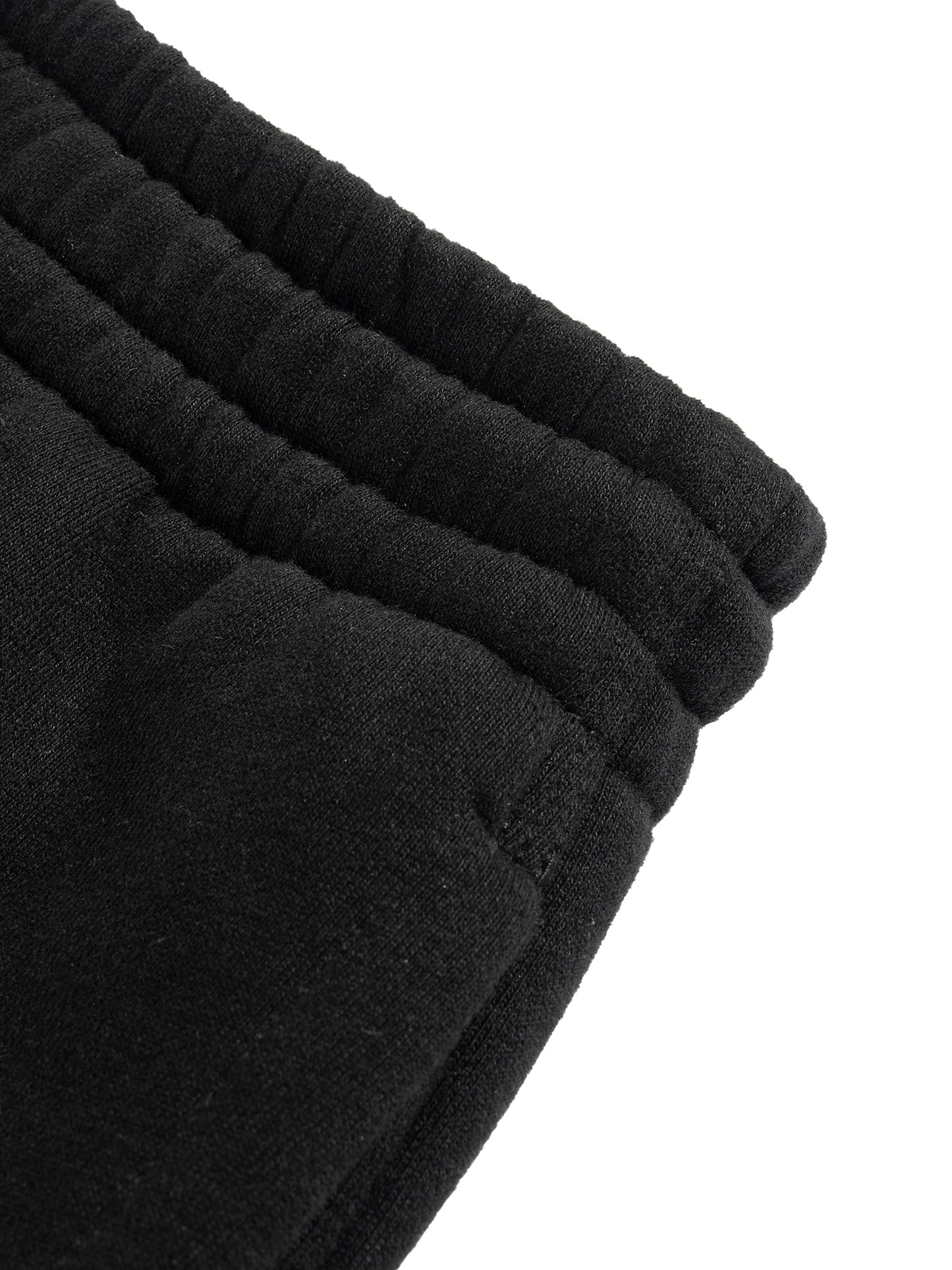 Fleece Drawstring Straight-Leg Sweatpants