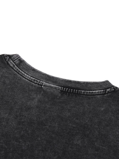 Vintage Wash Drop Shoulder T-shirt