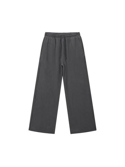 Snow Washed Raw Edge Sweatpants