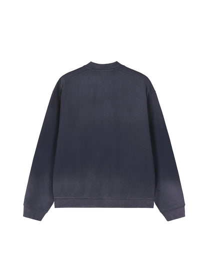 Sun Fade Heavyweight Baseball Jacket