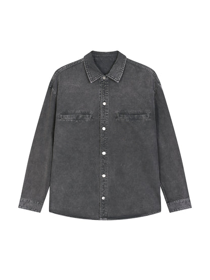 Denim Vintage Washed Heavyweight Jacket