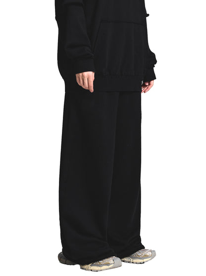 Snow Washed Raw Edge Sweatpants