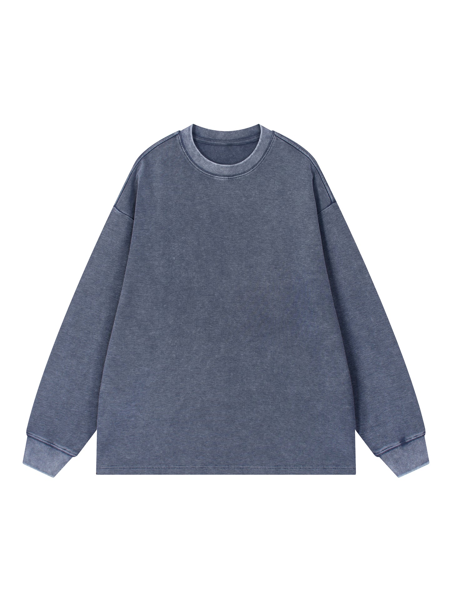 Mineral Wash Waffle Oversized T-Shirt