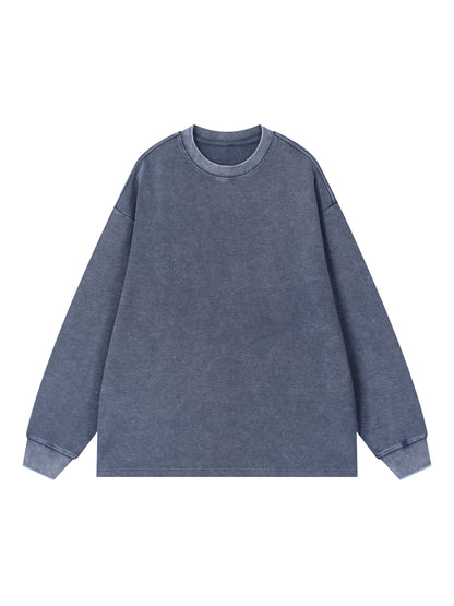 Mineral Wash Waffle Oversized T-Shirt