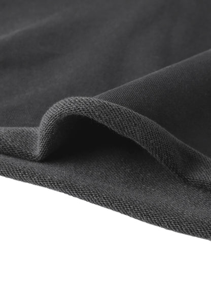 Vintage Washed Raw Edge Hoodie