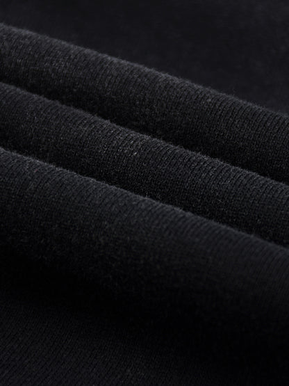 Mineral Wash Piping Raw Hem Sweatshirt