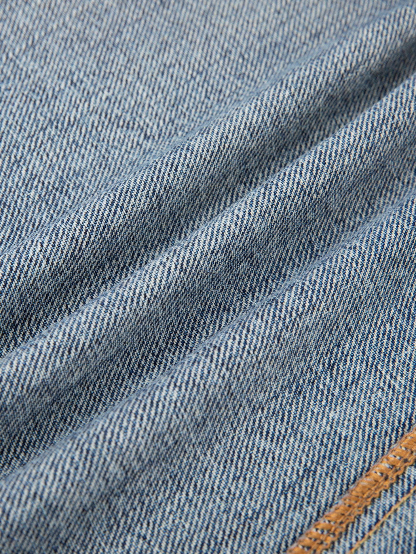 Vintage Wash Baggy Denim Jeans