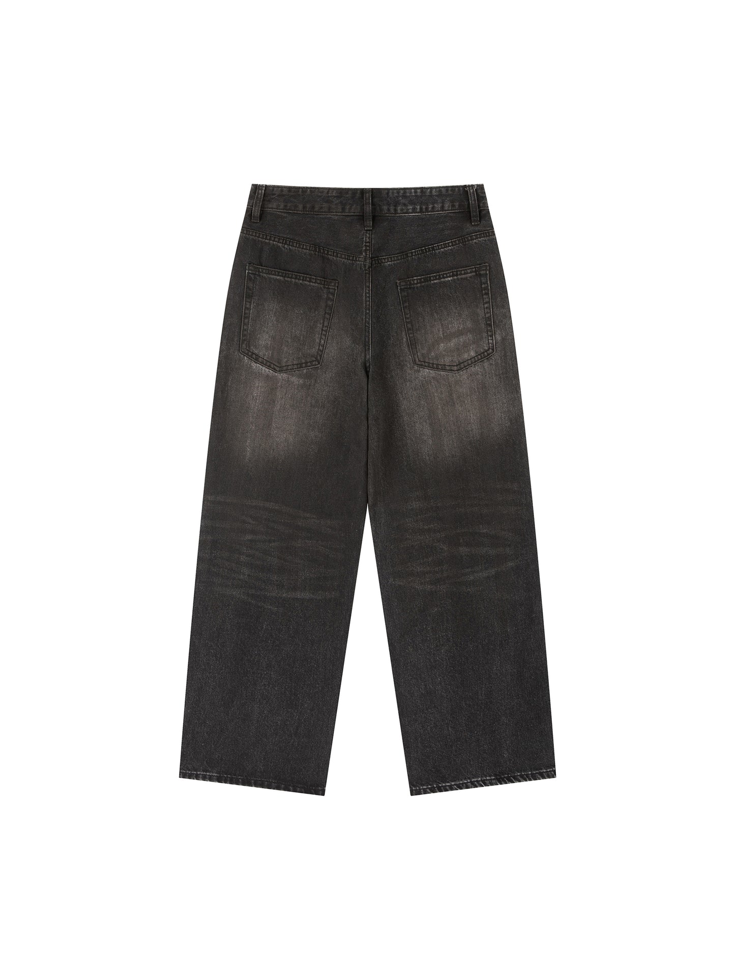 Vintage Wash Heavyweight Denim Jeans