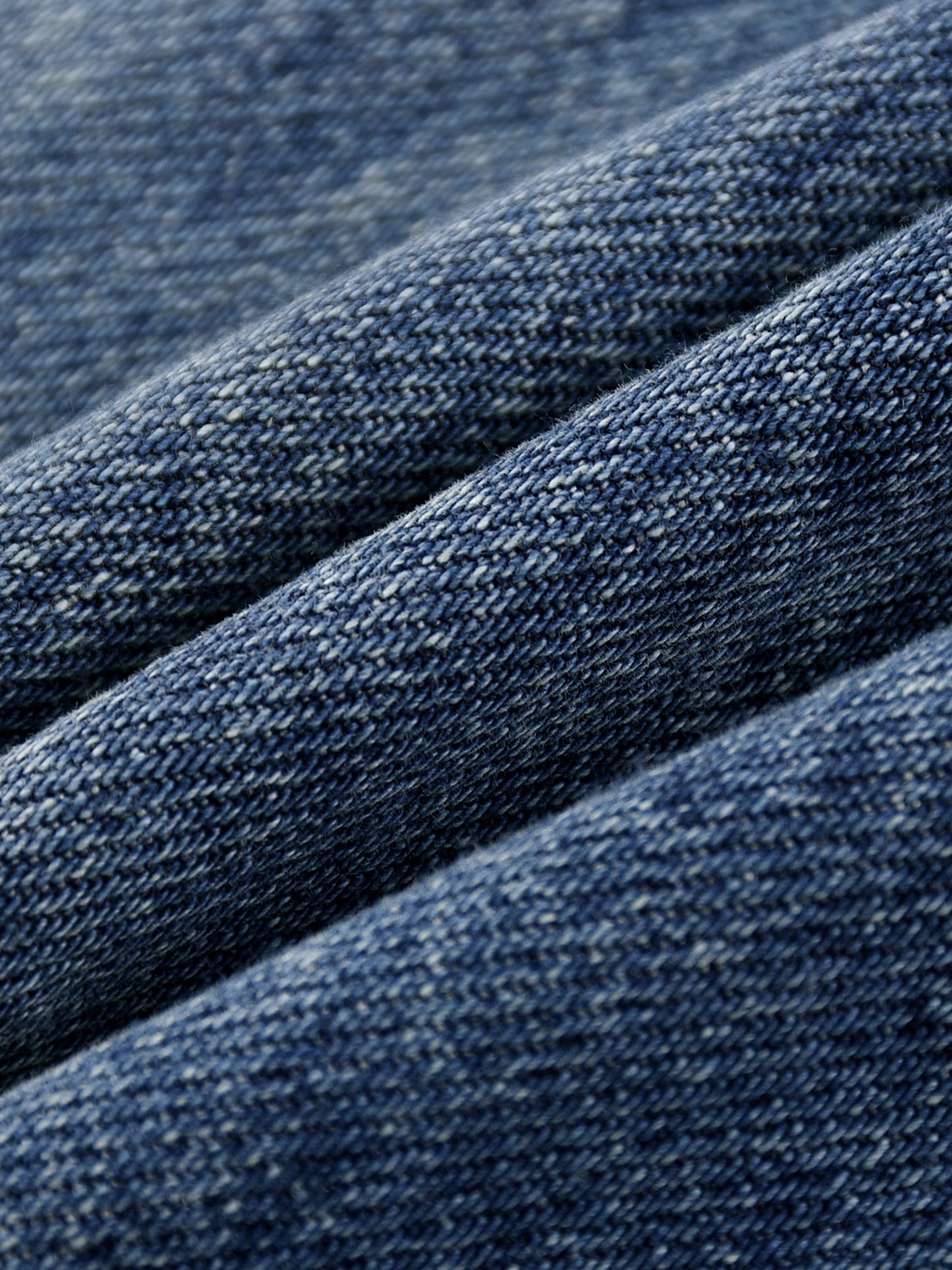 Vintage Wash Zip Up Denim Jacket