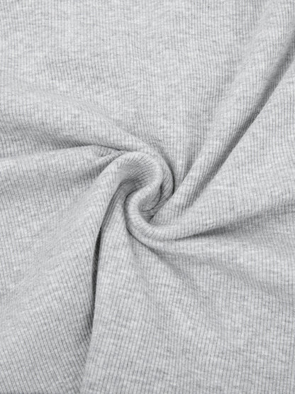 Women's Ruched Long Sleeve Crop T-Shirt