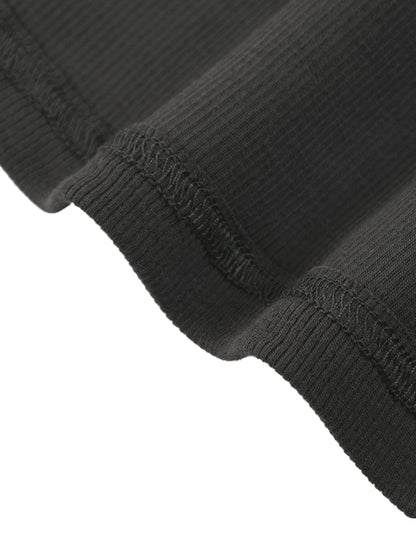 Slim Fit Ribbed Racerback Tank Top