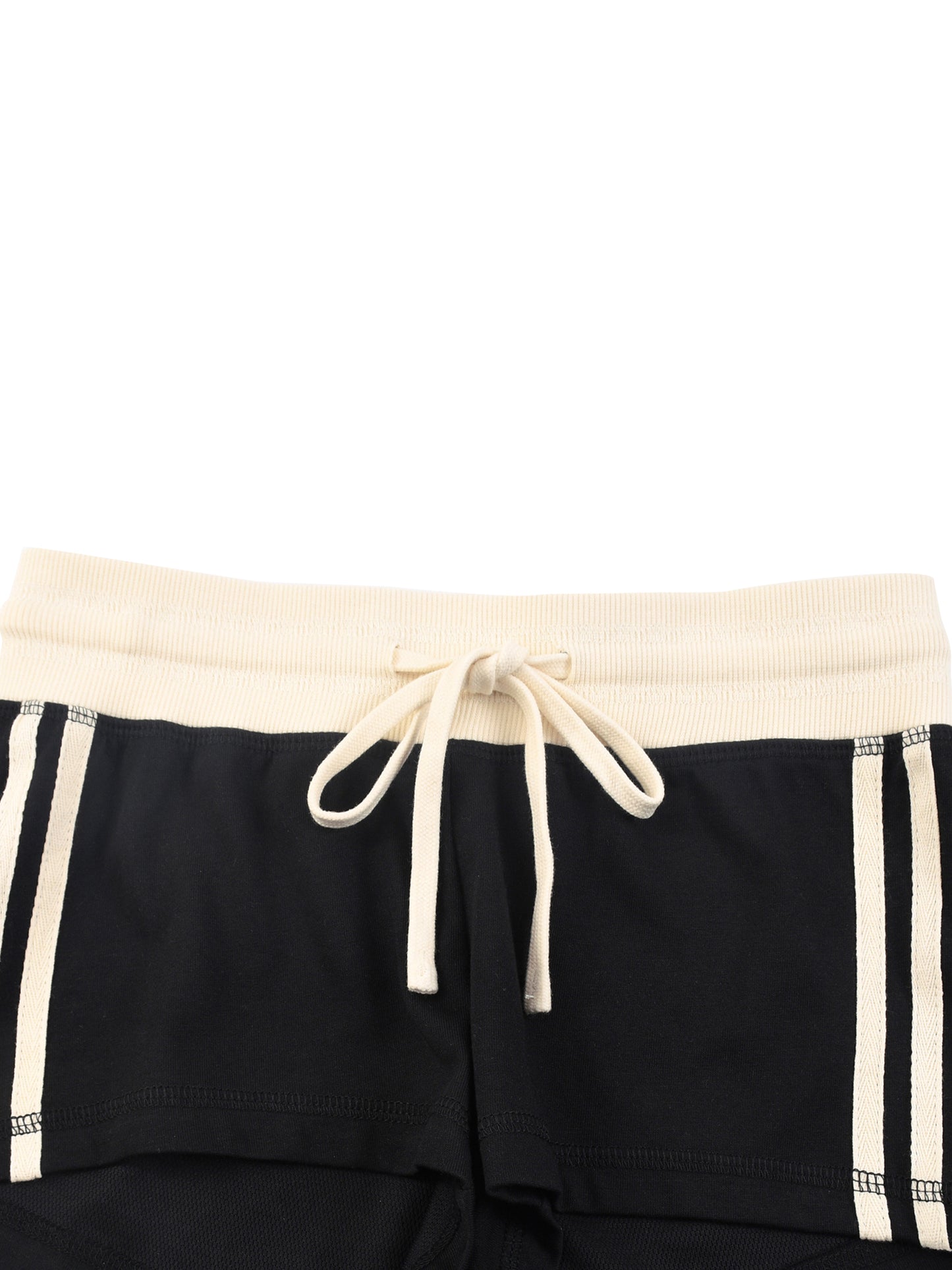 Women's Contrast Stripe Track Shorts
