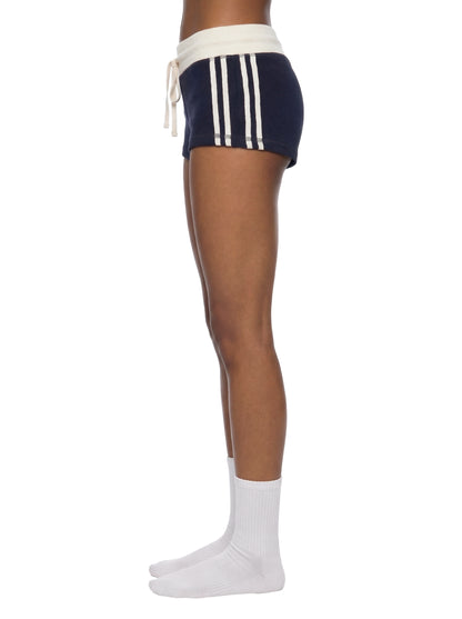 Women's Contrast Stripe Track Shorts