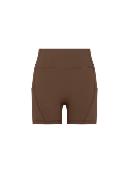 Women's High-Waisted Pocket Biker Shorts