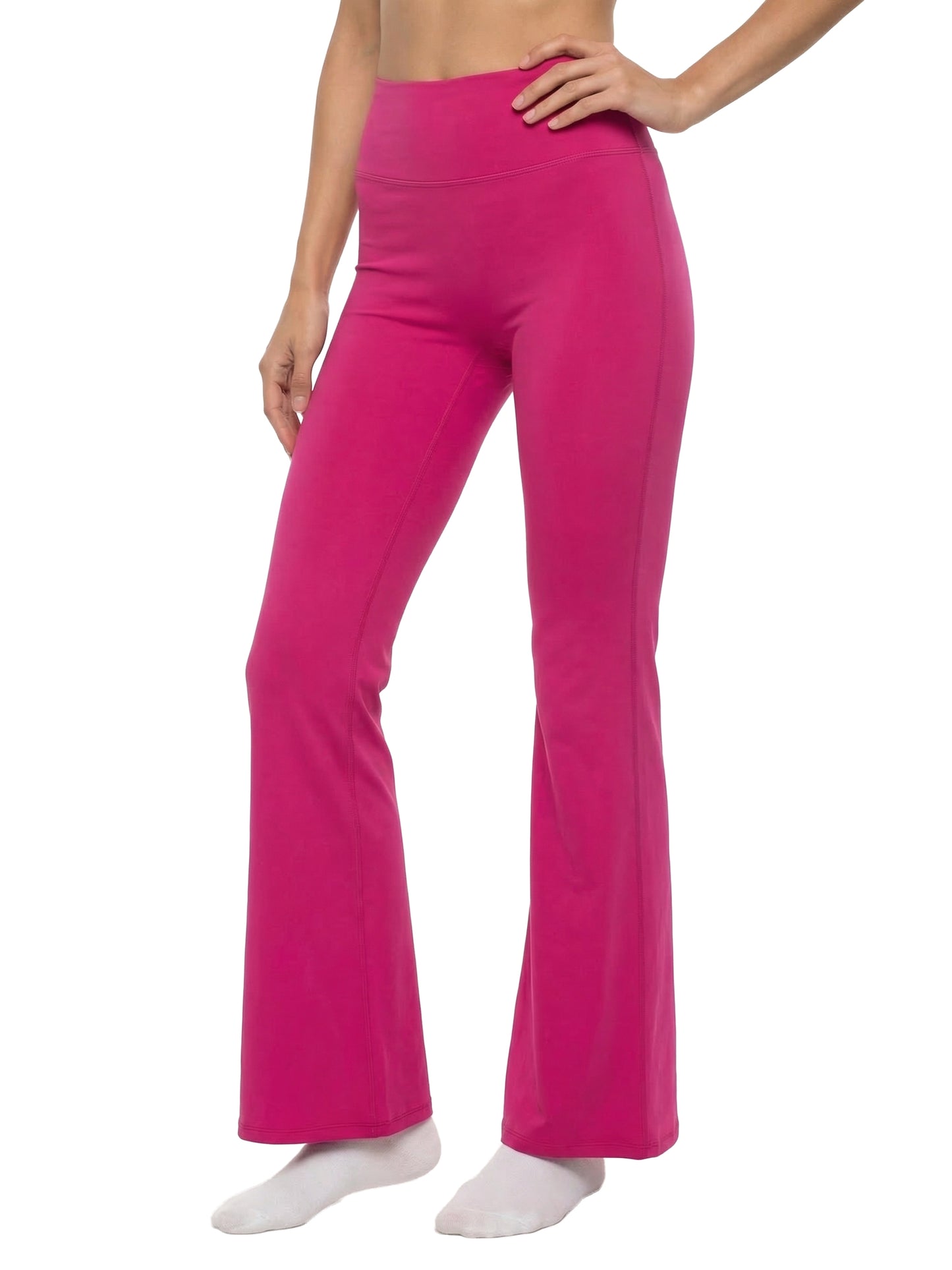 Women's High-Waisted Flare Leggings