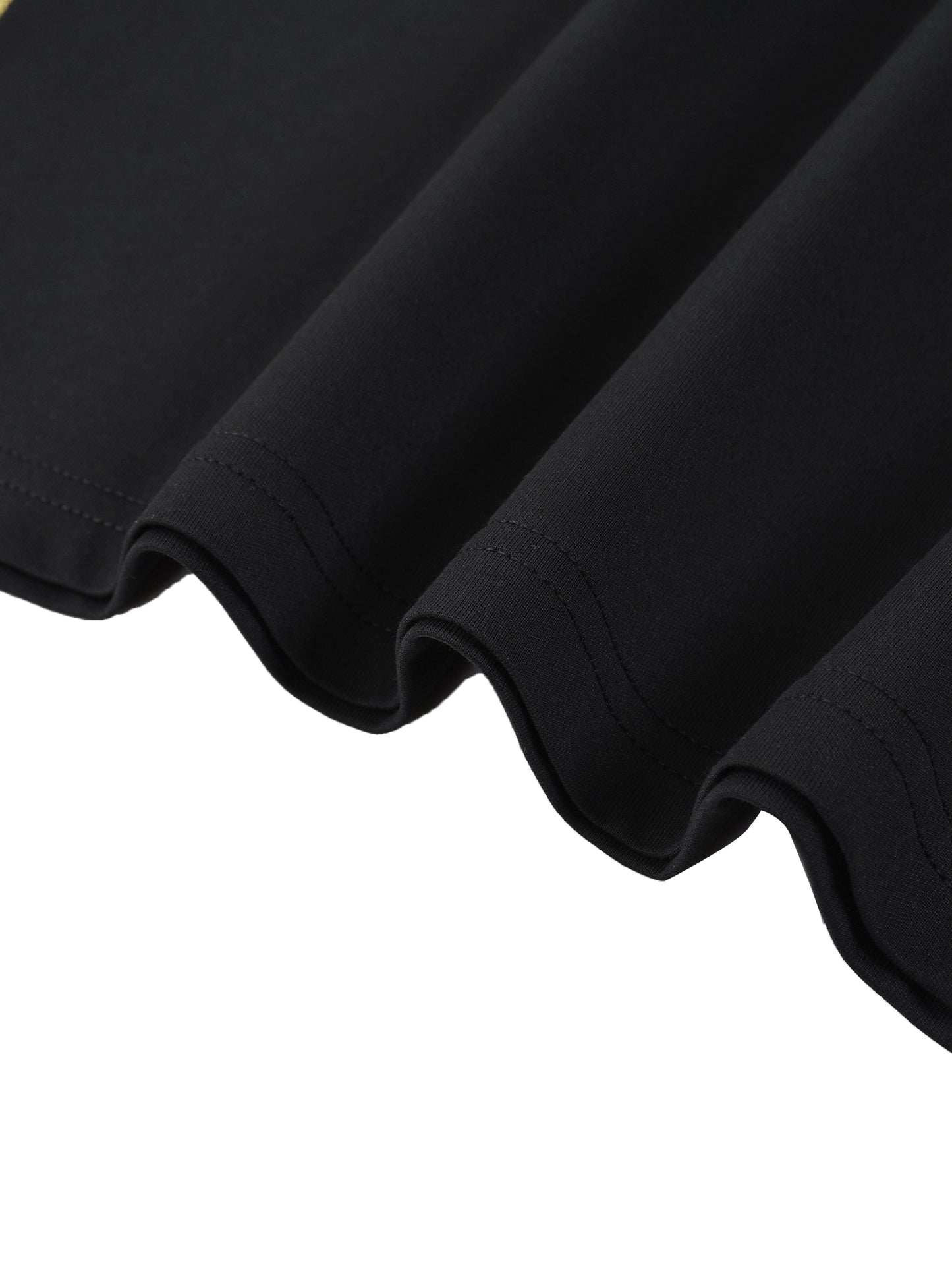 Unisex Contrast Stitch  Regular Fit T-Shirt