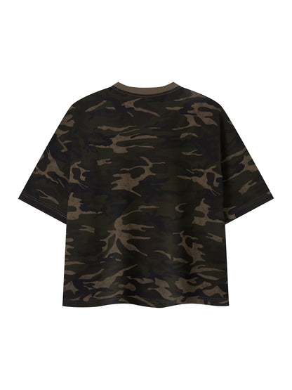 Unisex Camo Boxy T-Shirt