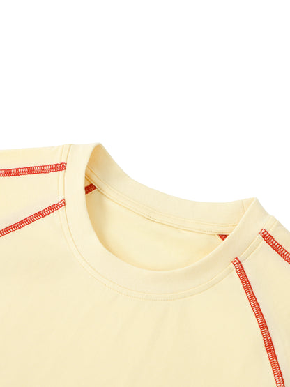 Women's Contrast Stitch Raglan T-Shirt