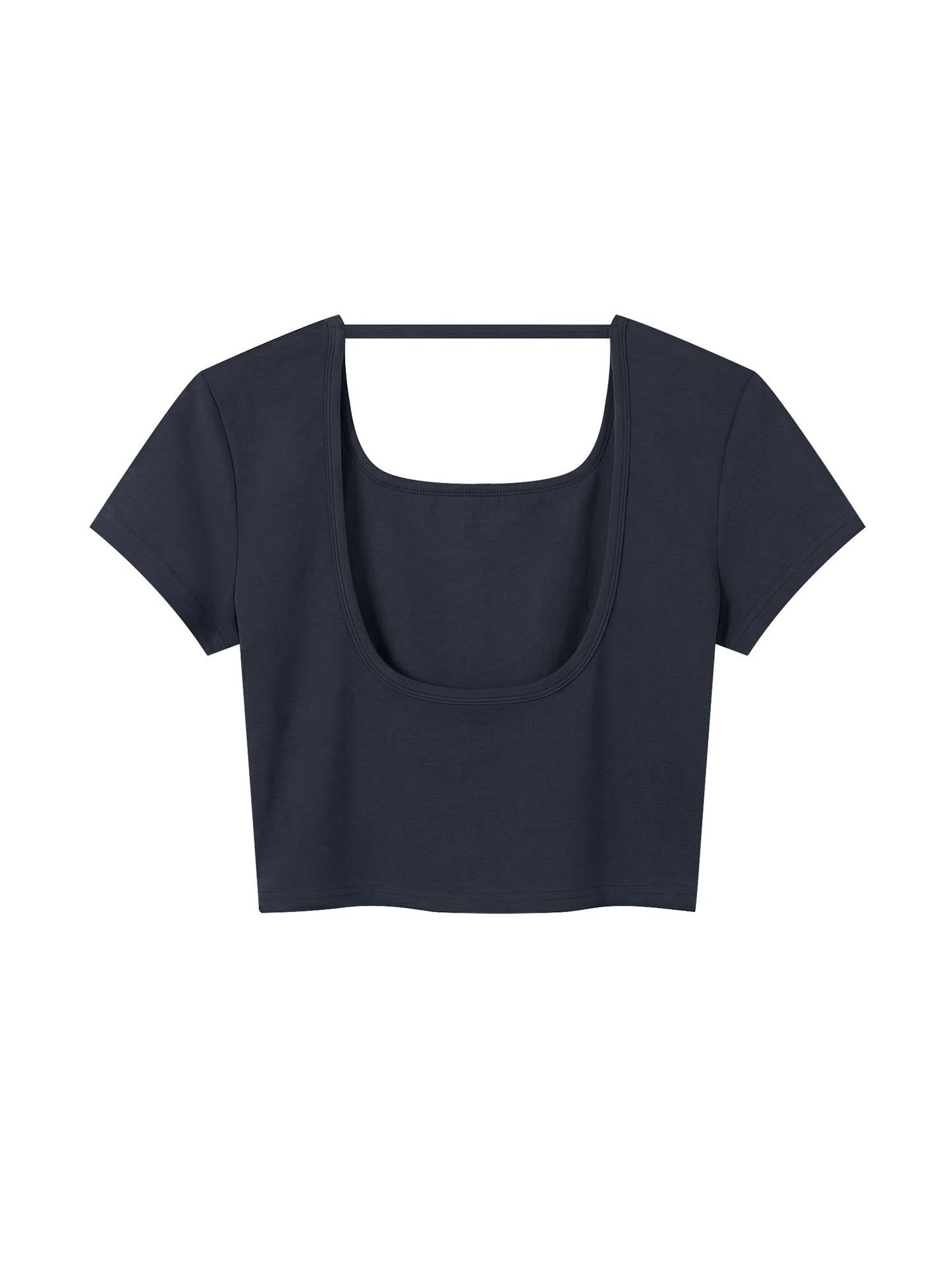 Women's Square Neck Crop T-Shirt