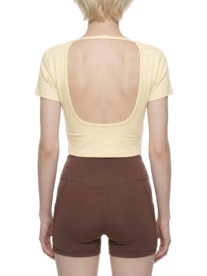 Women's Square Neck Crop T-Shirt
