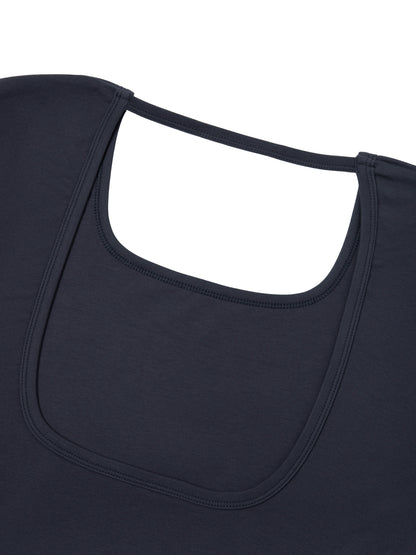 Women's Square Neck Crop T-Shirt