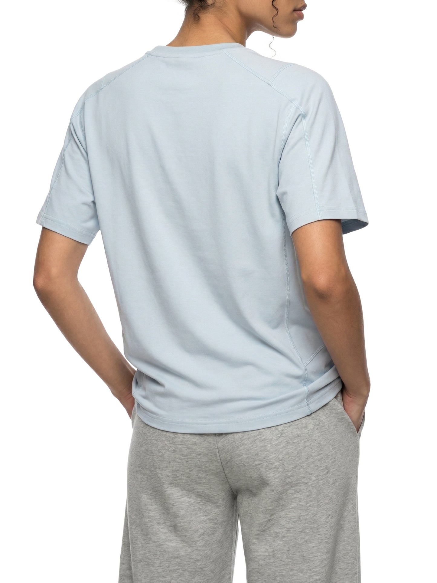 Unisex Contrast Stitch  Regular Fit T-Shirt