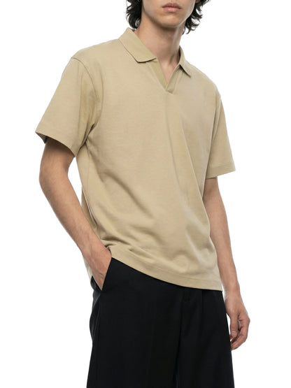 Men's Drop Shoulder Polo Shirt