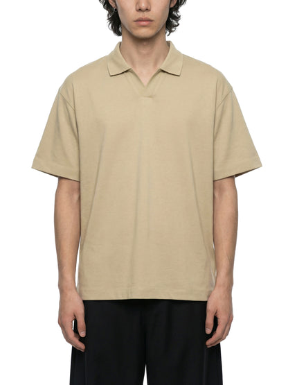 Men's Drop Shoulder Polo Shirt