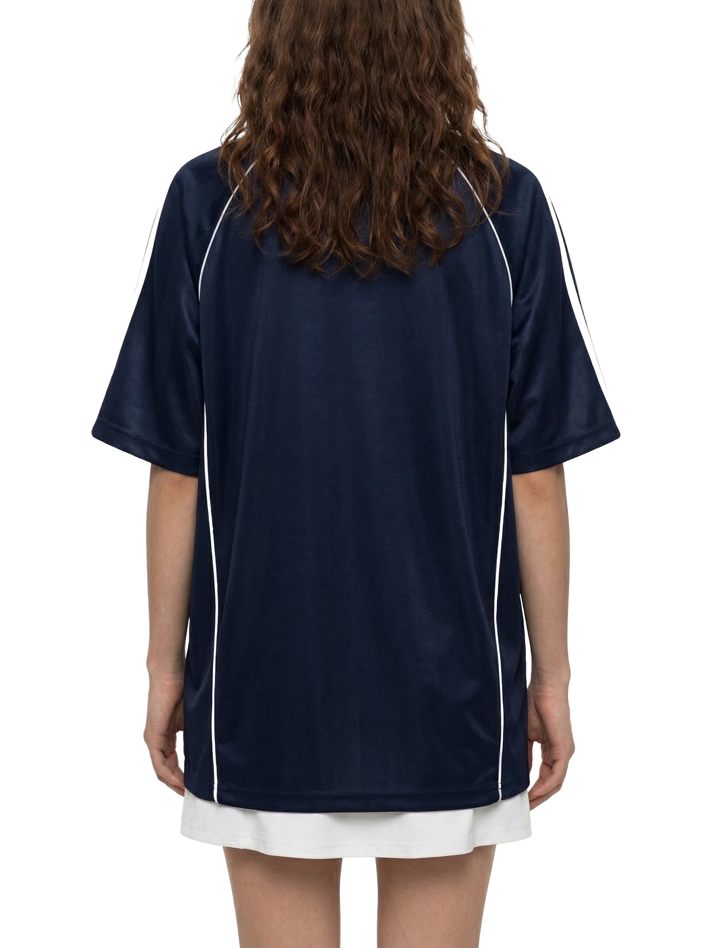 Shadow Stripe Collared Soccer Jersey