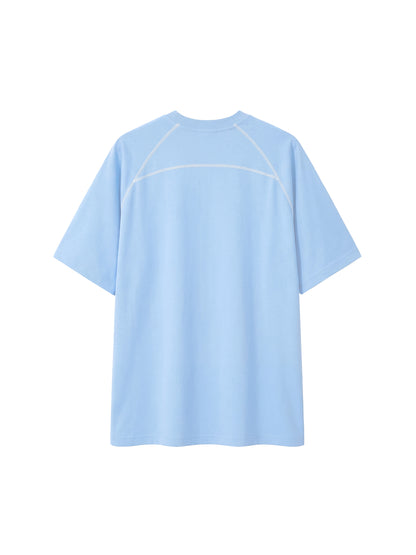 Unisex Contrast Stitch Raglan T-Shirt