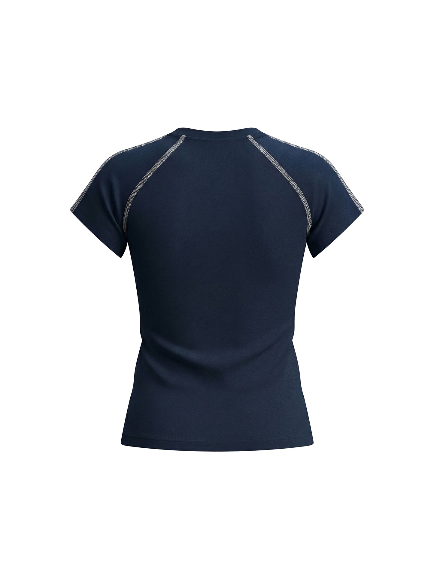 Women's Contrast Stitch Raglan T-Shirt