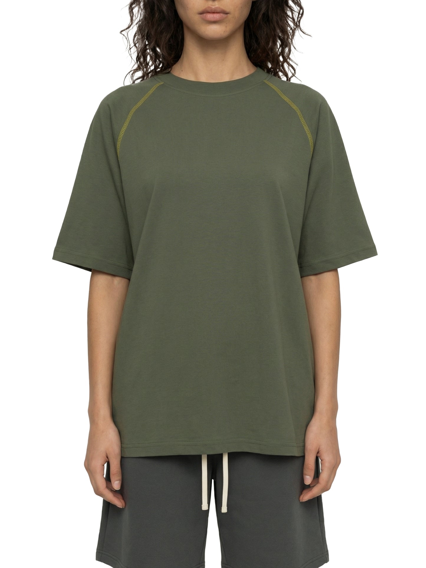 Unisex Contrast Stitch Raglan T-Shirt